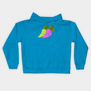 Bunch of grapes. Kids Hoodie